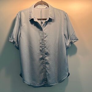 Calvin Klein Jeans Light Blue Women's Blouse